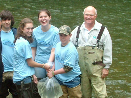 Cooperative Effort Leads to Susquehanna Shad Release