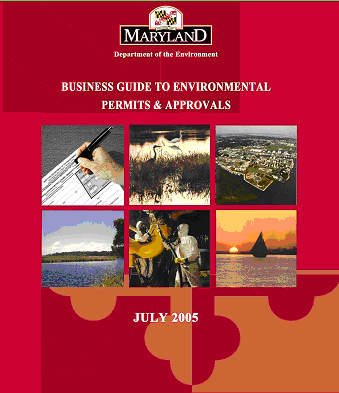 Cover of MDE Permit Guide for Businesses