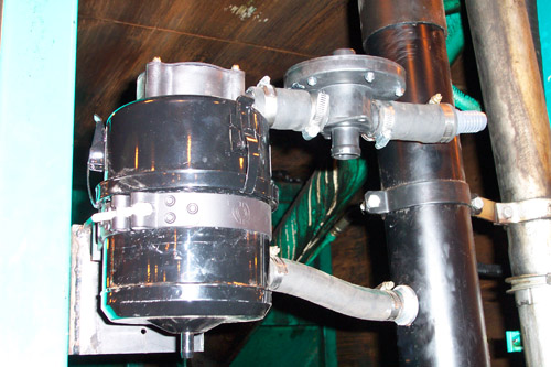Closed-crank case ventilation system