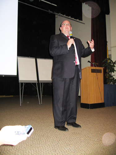 Robert Ballinger at the forum