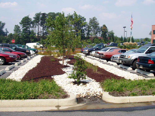 Maryland Environmental Services (MES) parking lot 