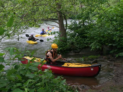 Kayakers on the North Branch Potomac