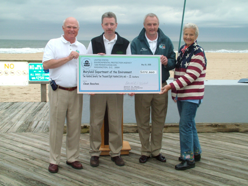 Maryland Receives $272,860 Grant to Protect Beach Health