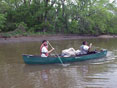 Local Volunteers help cleanup the Anacostia River.