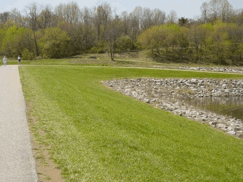 Centennial Dam Upstream Slope