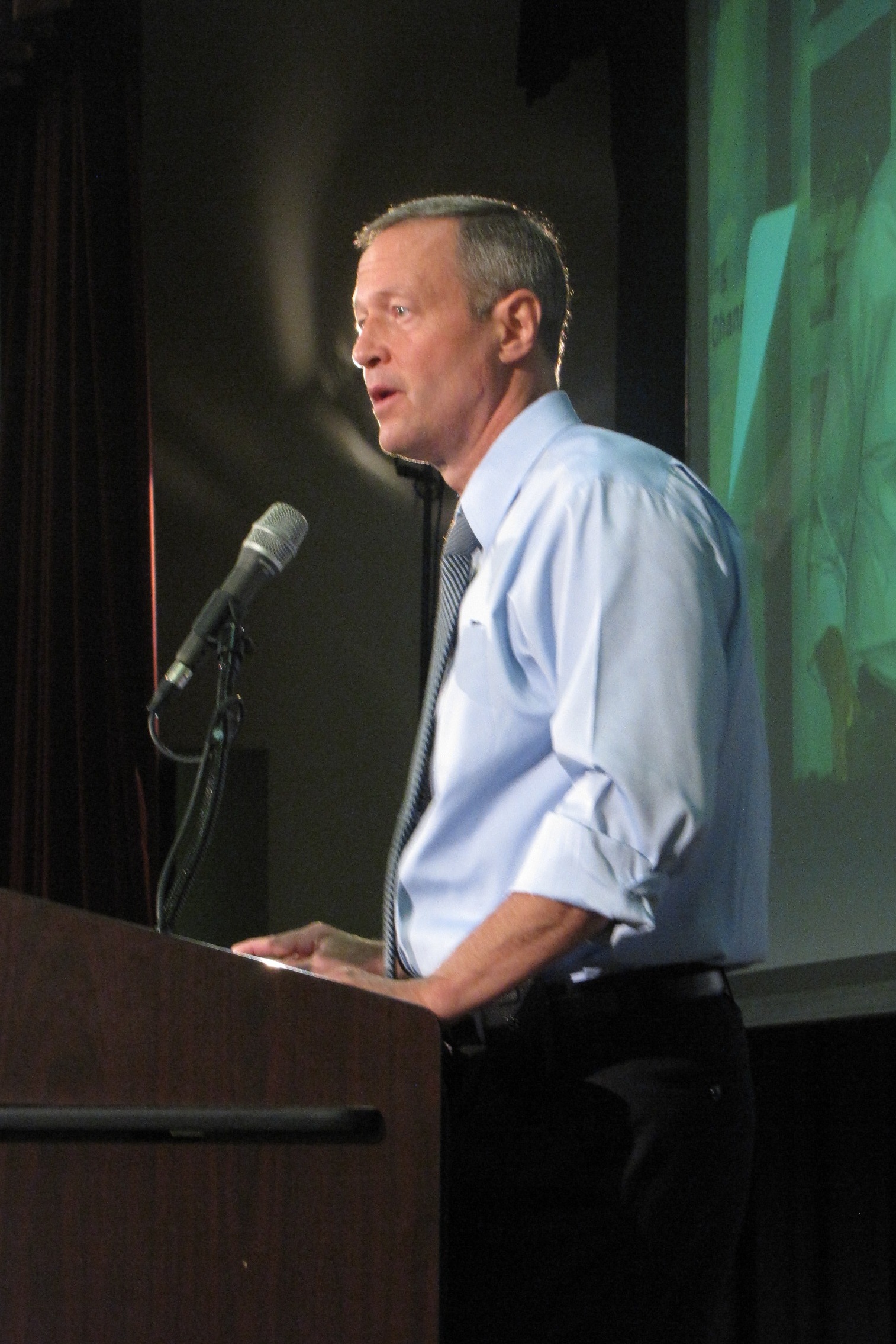 Governor Martin O'Malley at the Maryland Climate Change Summit