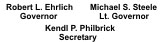 List of State Officials - Robret Ehrlich, Governor; Michael Steele, Lt. Governor; Kendl Philbrick, MDE Secretary