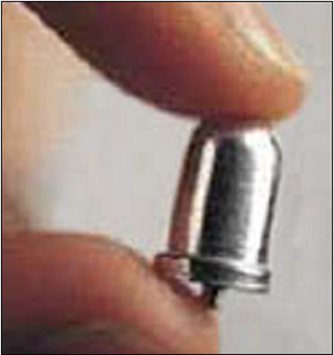 Photo of mercury capsule