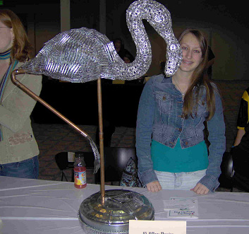 Photo of MDE Recycling Sculpture Contest entry