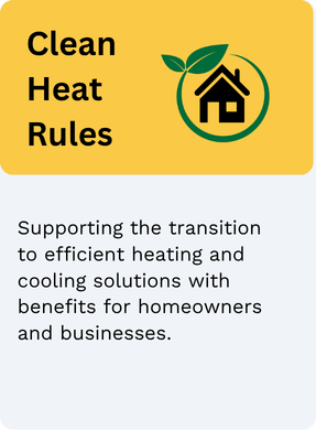 Clean Heat Rules page link