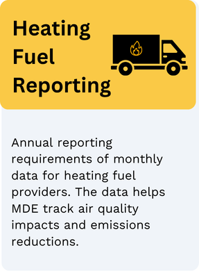 Heating Fuel Reporting Program
