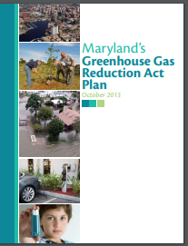 2013 MARYLANDS GREENHOUSE REDUCTION PLAN_FRONT COVER.PNG