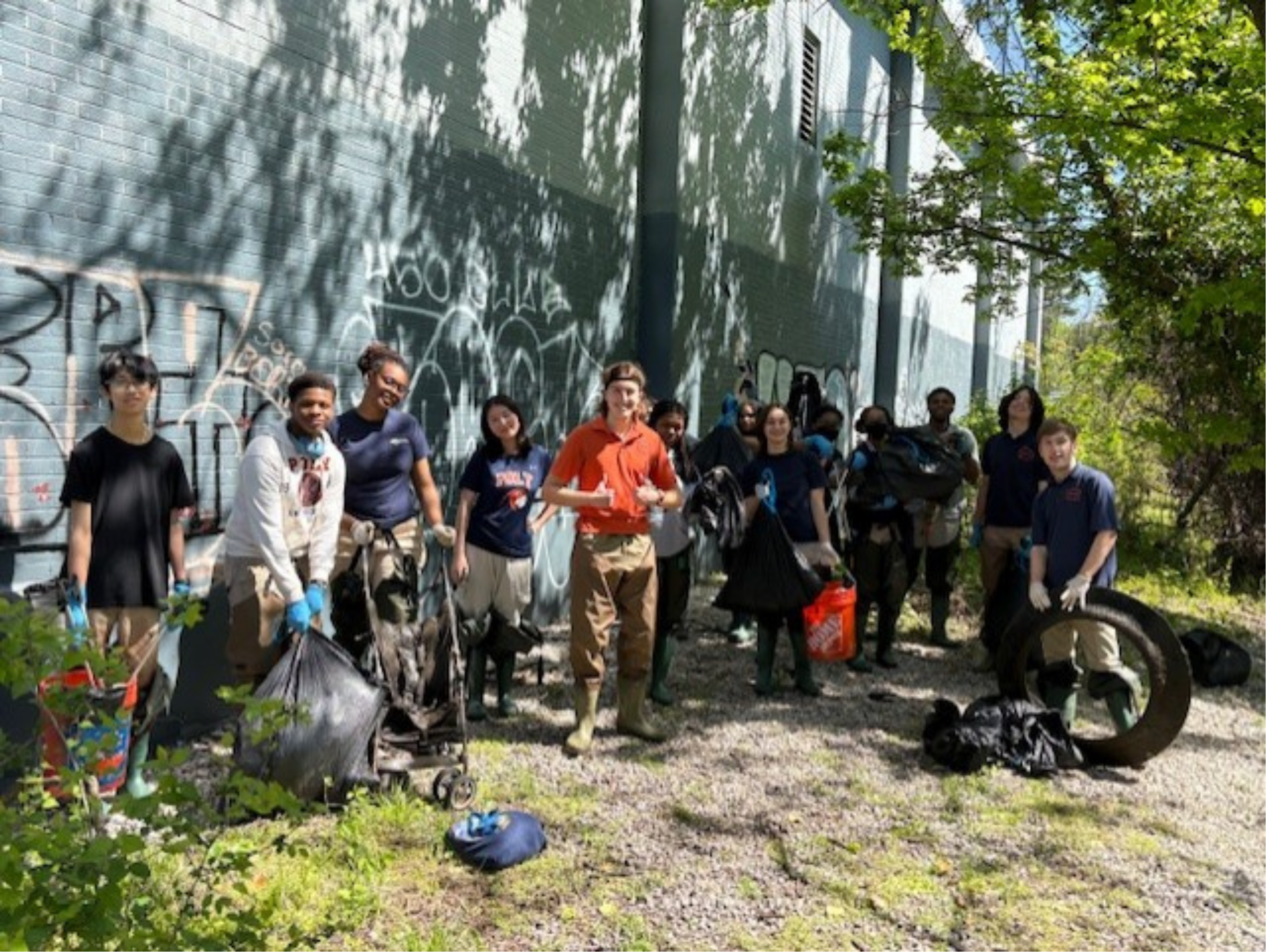 Aquaponics Stream Clean Up