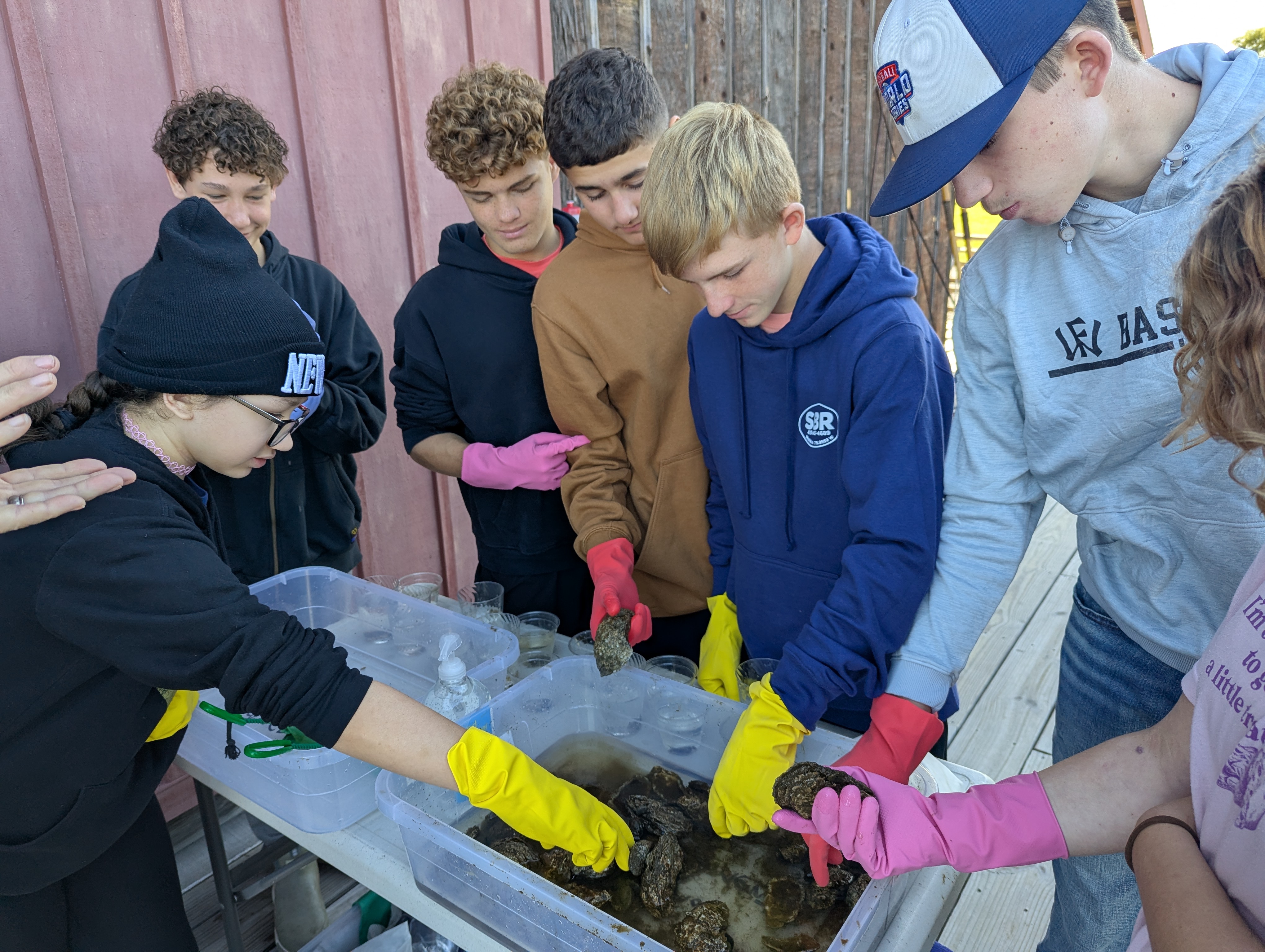 North Dorchester Middle School, Fieldtrip to Chesapeake Bay Maritime Museum, Funded by MD Climate Teach-In