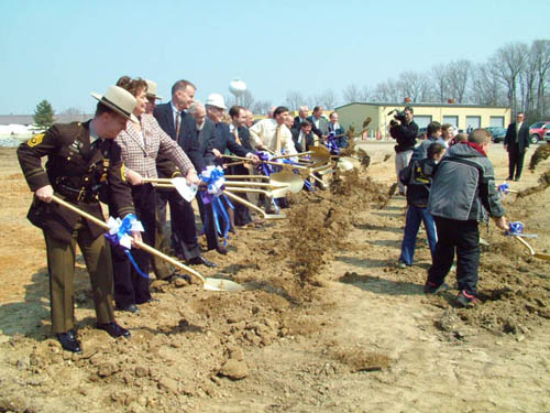 Governor Ehrlich at Kent Island WWTP