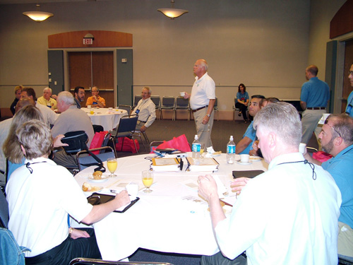 Photo of Secretary Philbrick at MACO Forum