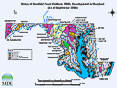 Map of TMDL Development for Non-tidal Fecal Coliform  