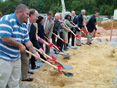 Folks at Groundbreaking at Indian Head WWTP