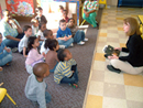 MDE Secretary Shari T. Wilson reads to children 