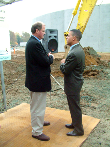 Photo of MDE Deputy Secretary Summers and Lt. Gov. Brown