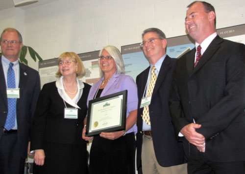 MDE Secretary Summers, MDEB Elaine McCubbin, DNR Joe Gill