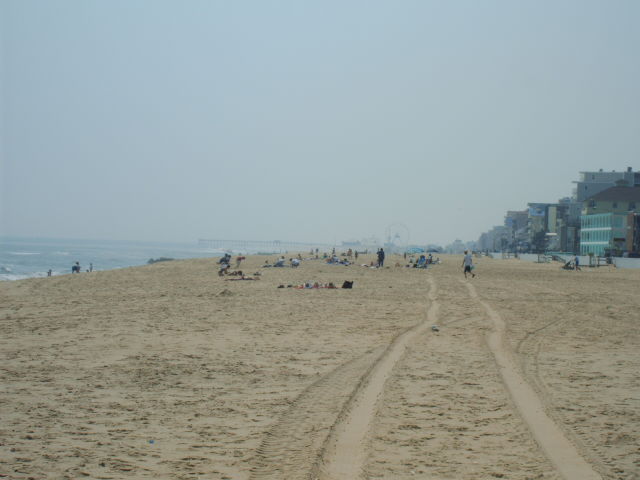 People at Ocean City Beach