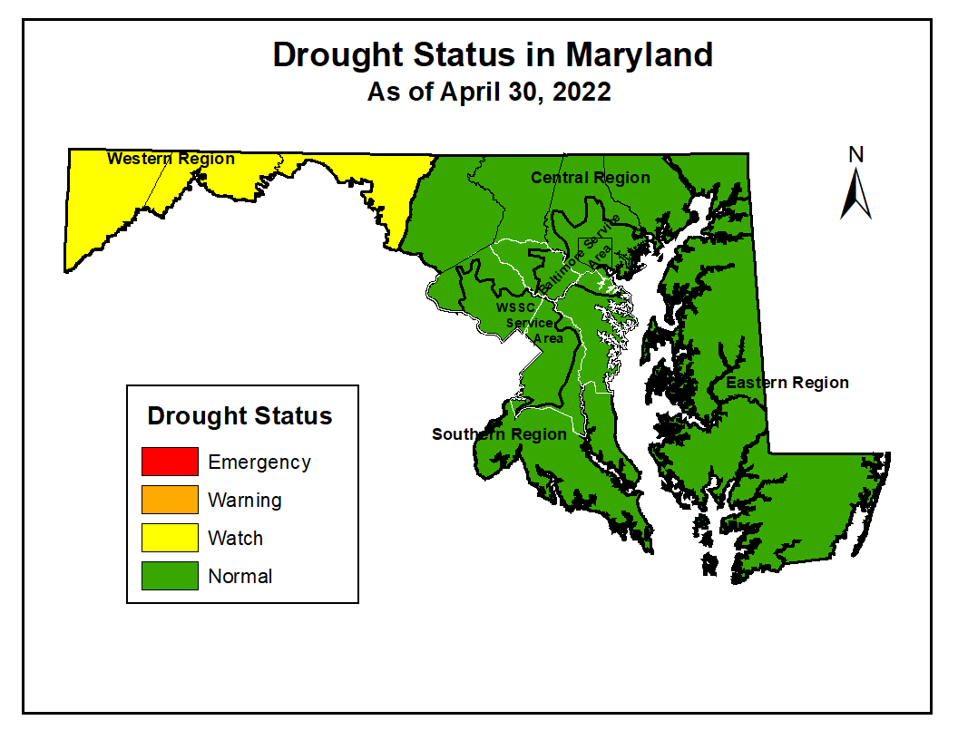 Drought Status Map:2022-03-31