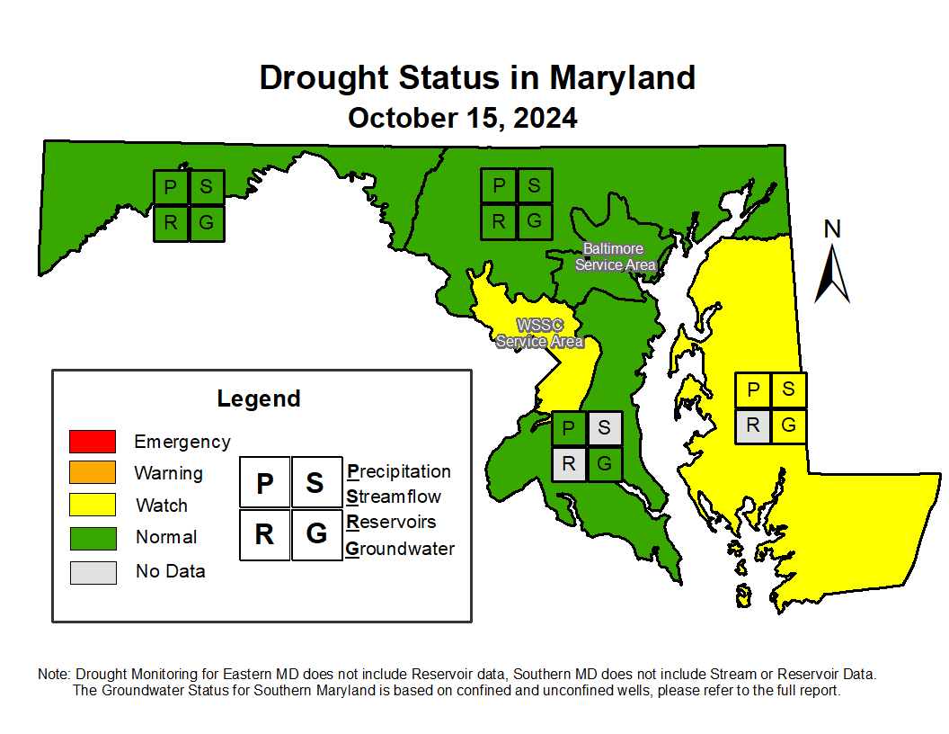 Drought Status Map